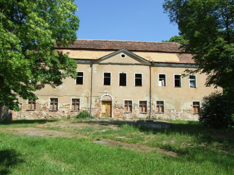 Widok pałacu od strony południowej 