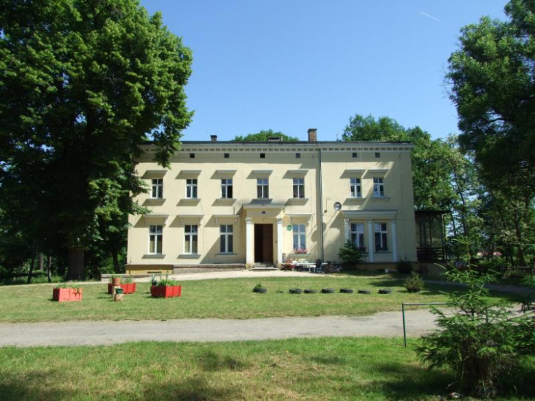 Widok pałacu od strony południowej