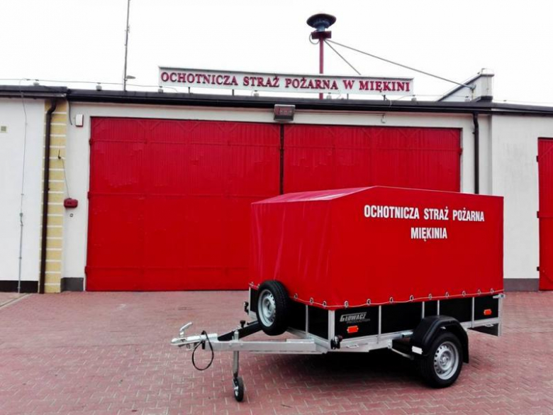 Nowa przyczepka OSP Miękinia