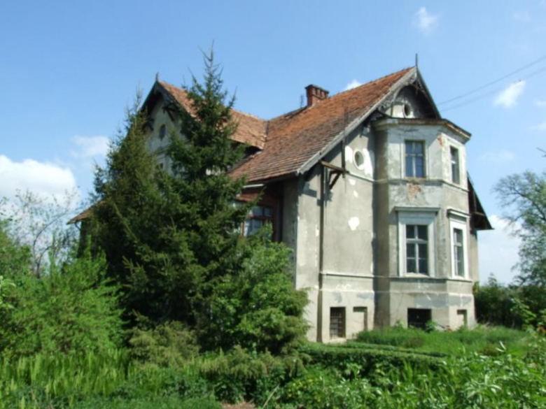 Widok dworu od strony południowo-zachodniej 