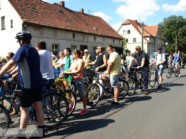 Rajd rowerowy w Szczepanowie