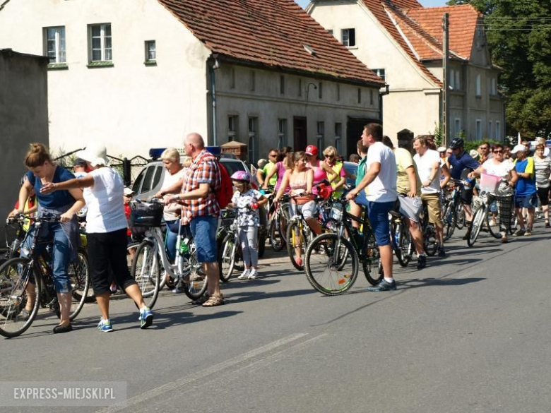 Rajd rowerowy w Szczepanowie
