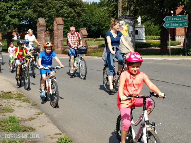 Rajd rowerowy w Szczepanowie