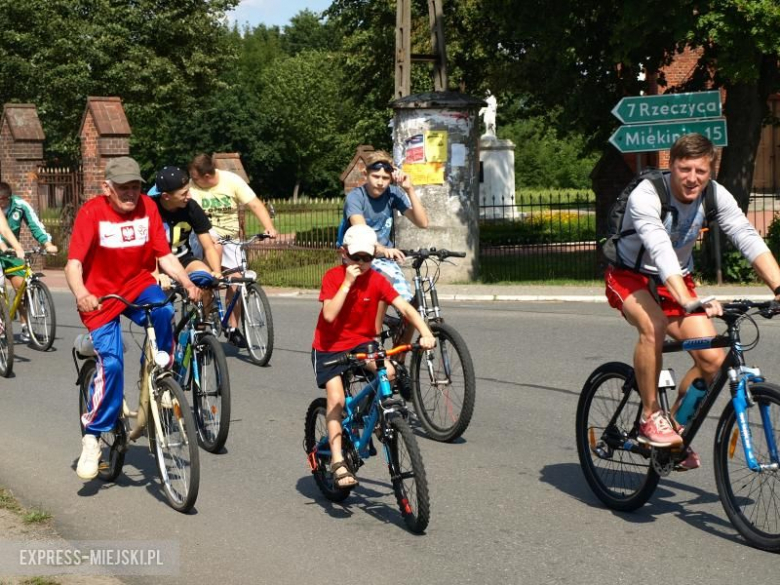 Rajd rowerowy w Szczepanowie