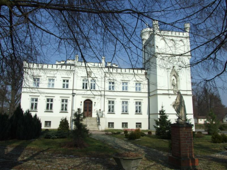 Widok pałacu od strony południowej