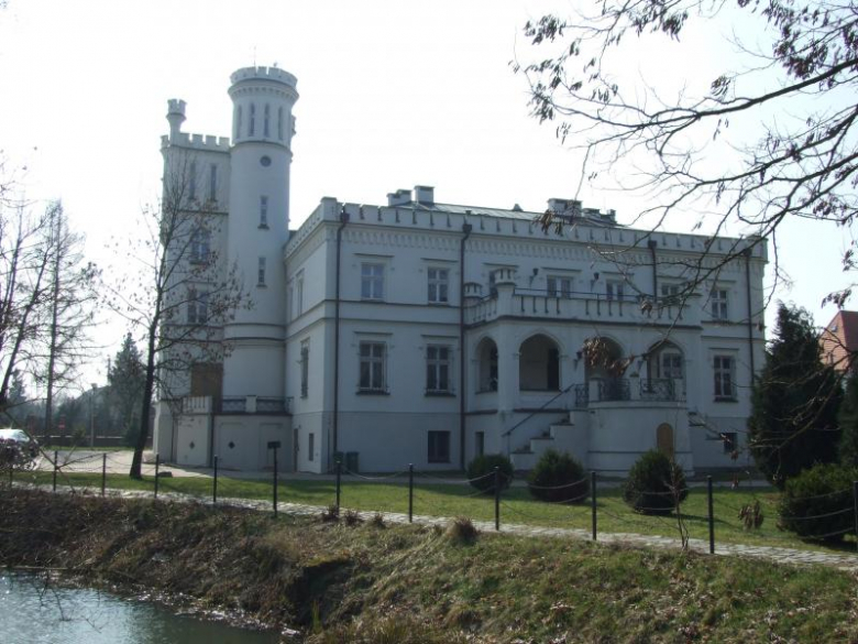 Widok pałacu od strony północnej