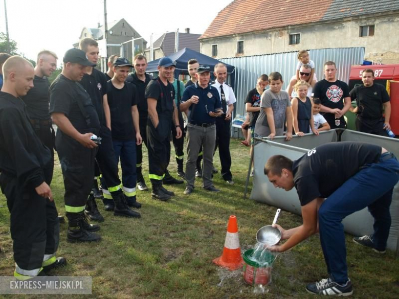 Zawody strażackie w Lusinie