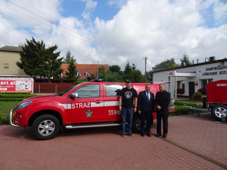 Nowy wóz strażacki OSP Miękinia