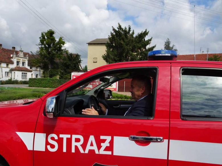 Nowy wóz strażacki OSP Miękinia