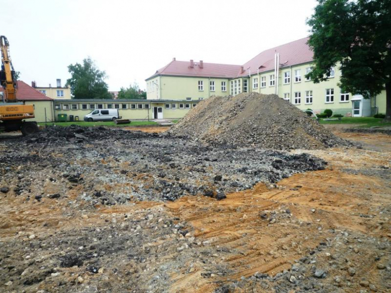 Budowa nowego boiska