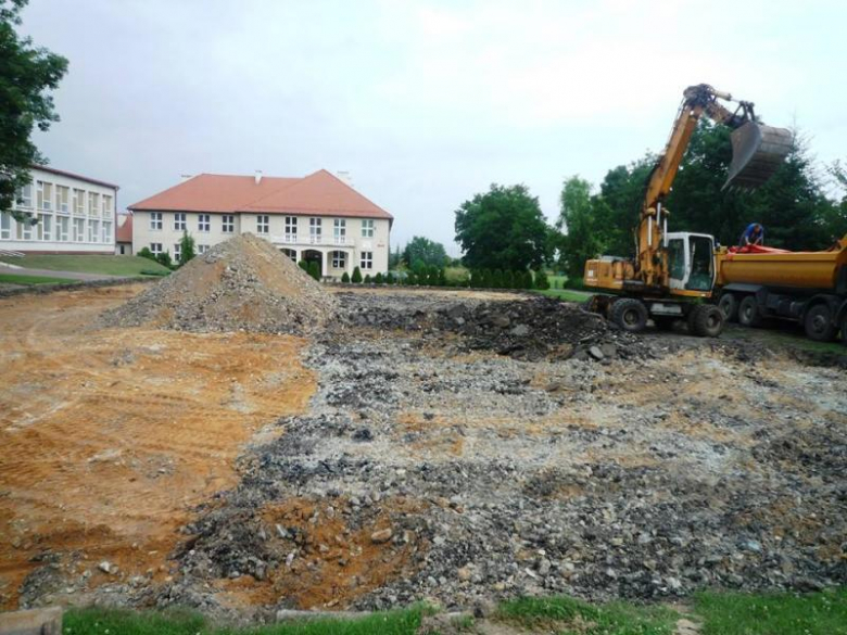 Budowa nowego boiska