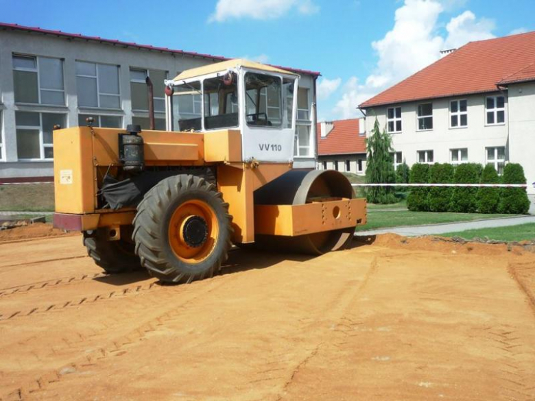 Budowa nowego boiska