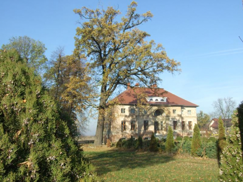 Widok pałacu od południowego wschodu