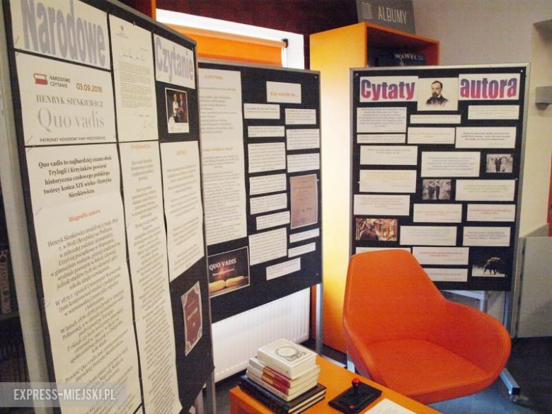 Narodowe czytanie w bibliotece