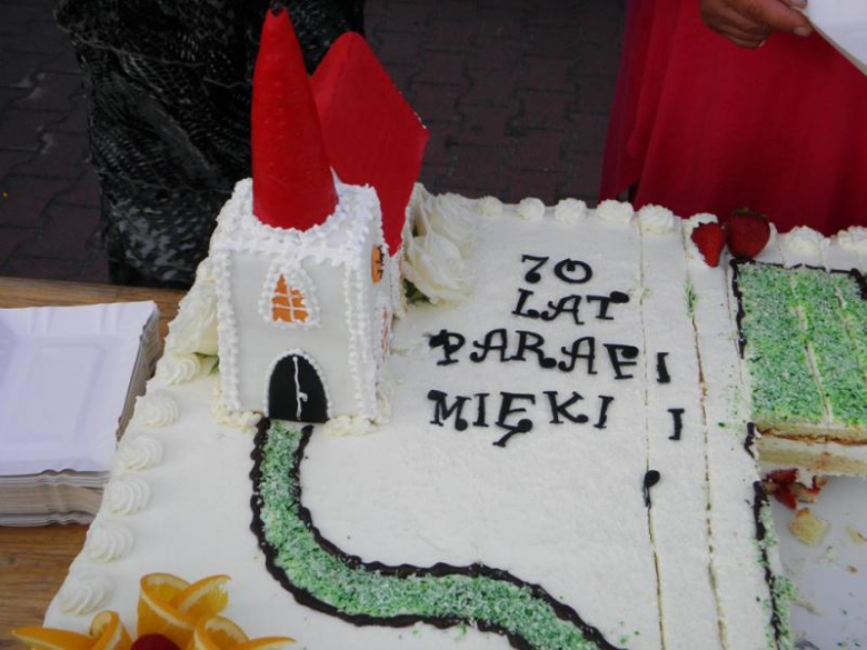 Obchody 70-lecia parafii w Miękini