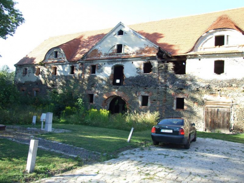 Widok pałacu od strony południowej