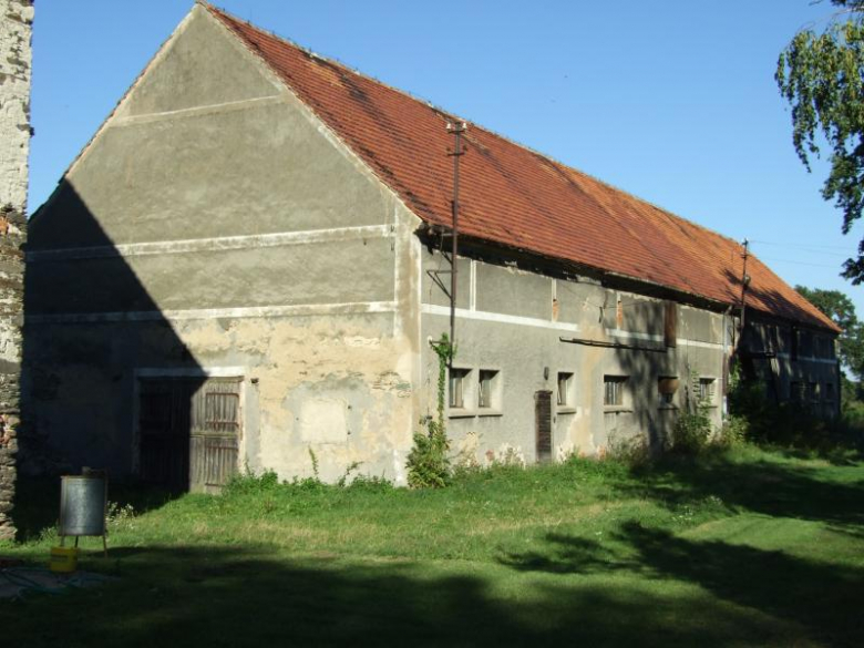 Część zabudowań folwarcznych