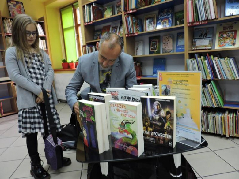 Spotkanie z dziennikarzem w Środzie Śląskiej