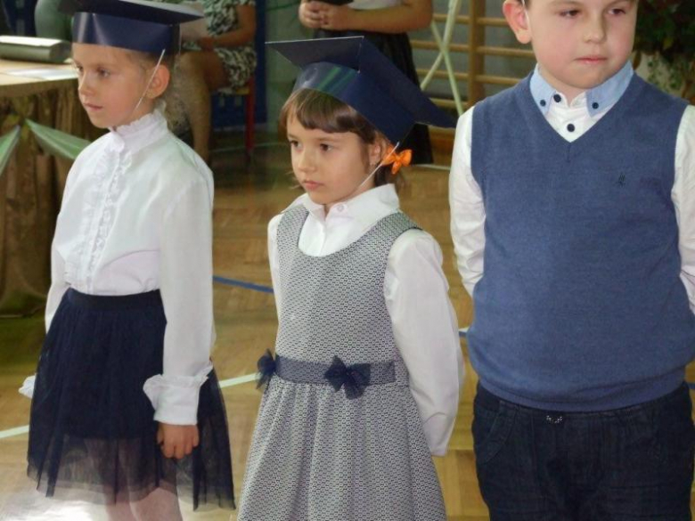 Uroczystości w szkole w Udaninie