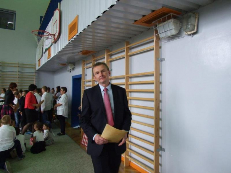 Uroczystości w szkole w Udaninie