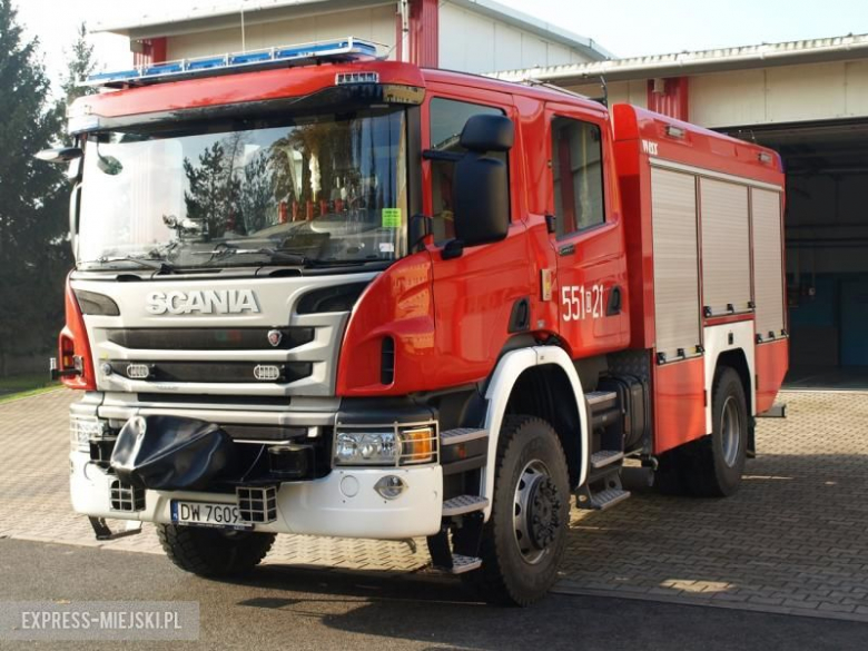 Nowy wóz strażaków