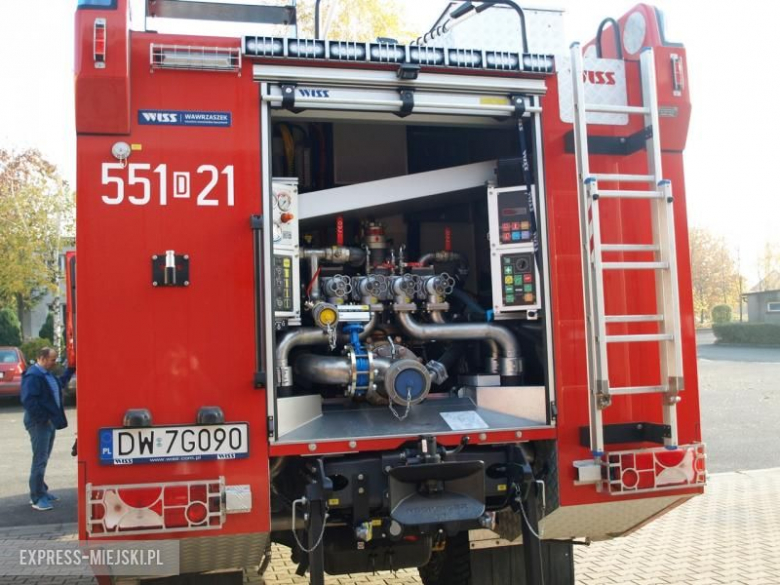 Nowy wóz strażaków