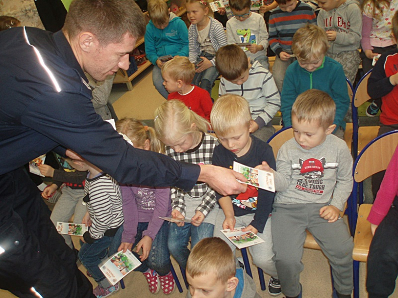Spotkanie policjantów z uczniami