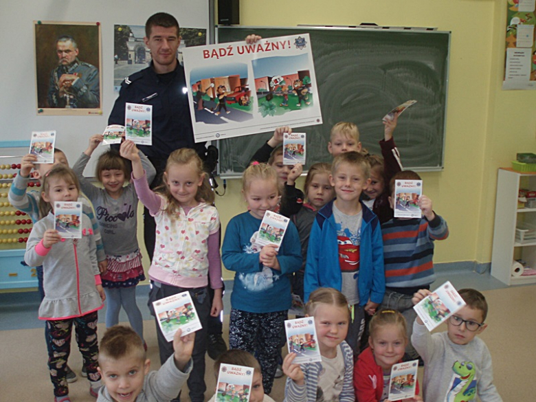 Spotkanie policjantów z uczniami