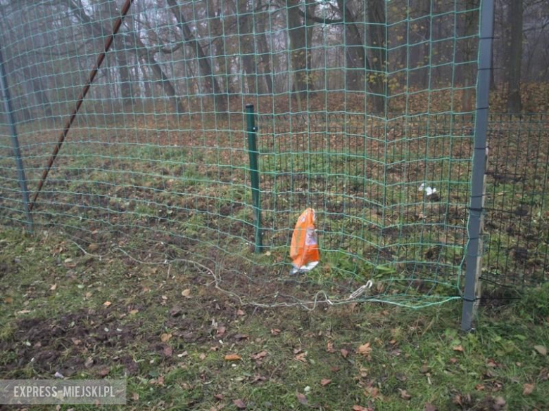 Zniszczone boisko w Szczepanowie