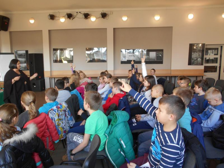 Spotkanie uczniów z pisarką