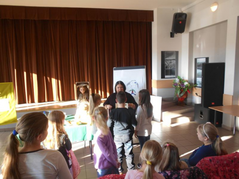 Spotkanie uczniów z pisarką