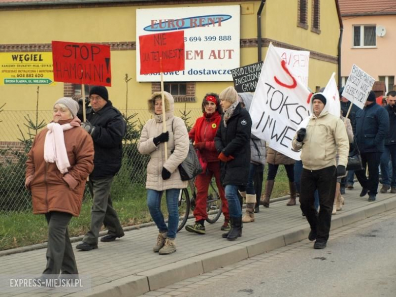 Protest mieszkańców przeciw nowej inwestycji