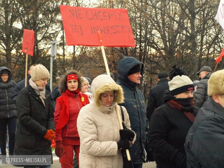 Protest mieszkańców przeciw nowej inwestycji