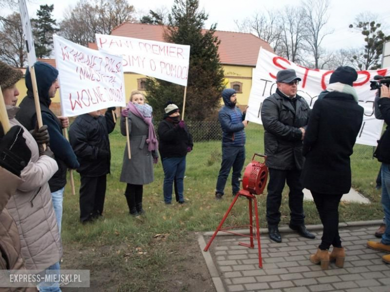 Protest mieszkańców przeciw nowej inwestycji