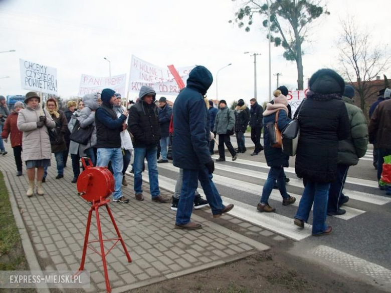 Protest mieszkańców przeciw nowej inwestycji