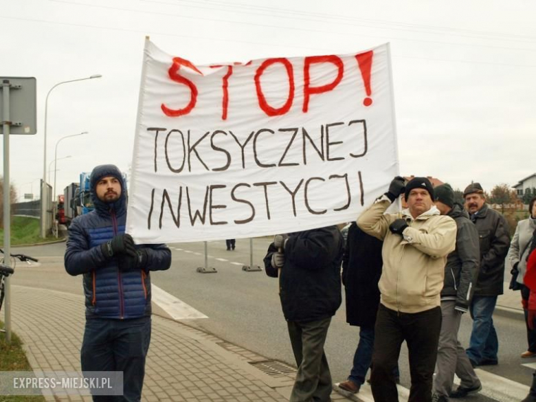 Protest mieszkańców przeciw nowej inwestycji