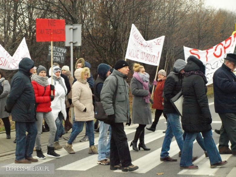 Protest mieszkańców przeciw nowej inwestycji