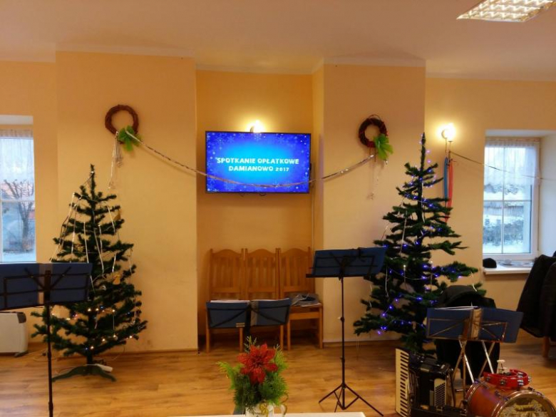 Spotkanie opłatkowe w Damianowie