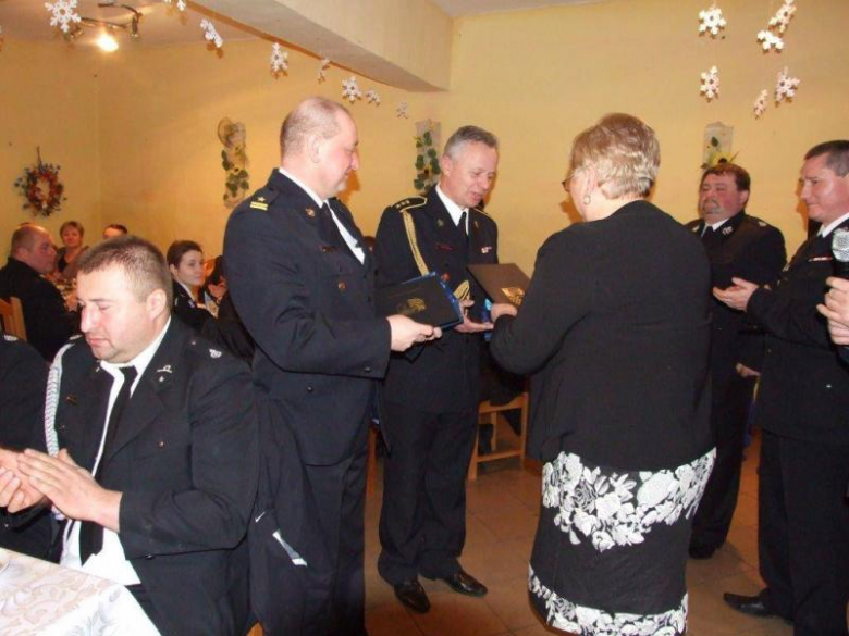 Spotkanie noworoczne strażaków z gminy Udanin