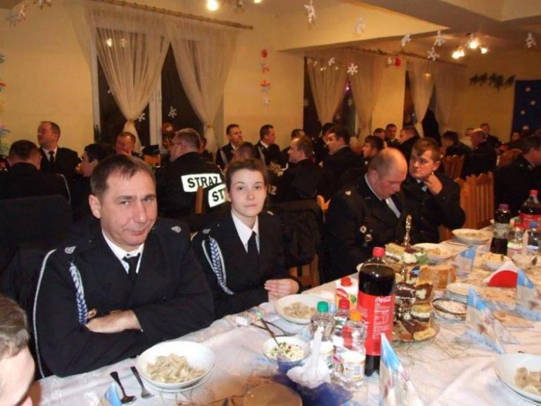 Spotkanie noworoczne strażaków z gminy Udanin