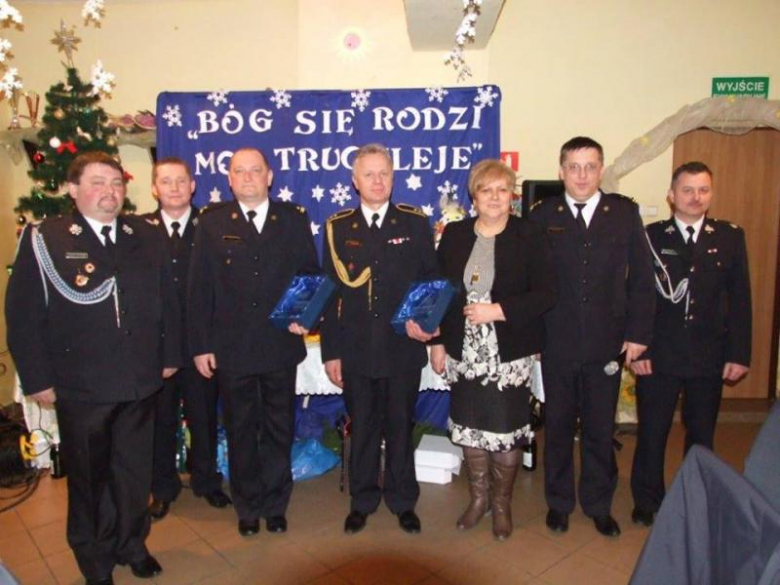 Spotkanie noworoczne strażaków z gminy Udanin