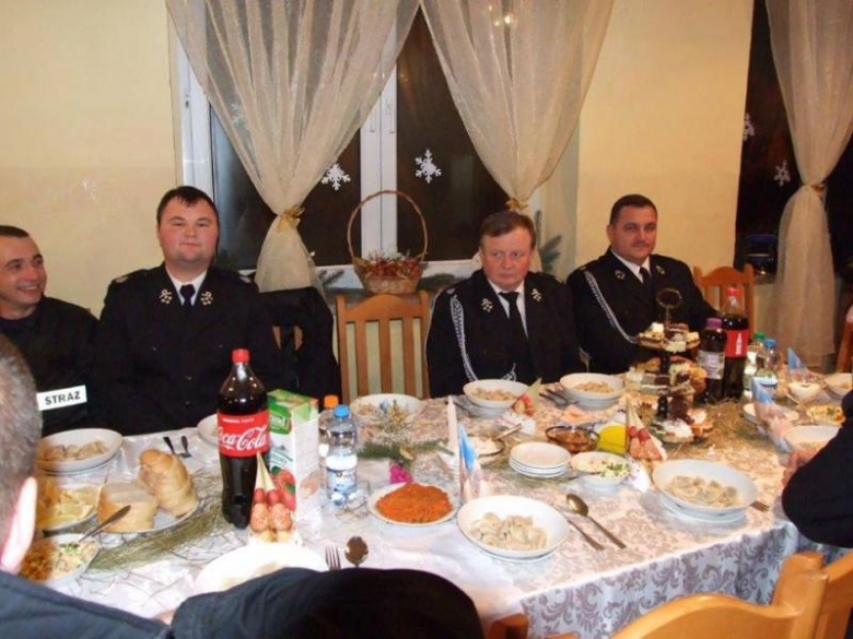 Spotkanie noworoczne strażaków z gminy Udanin