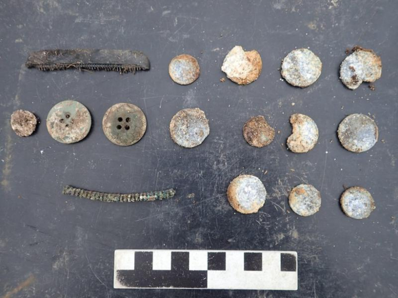 Odnaleziony grób w Michałowie