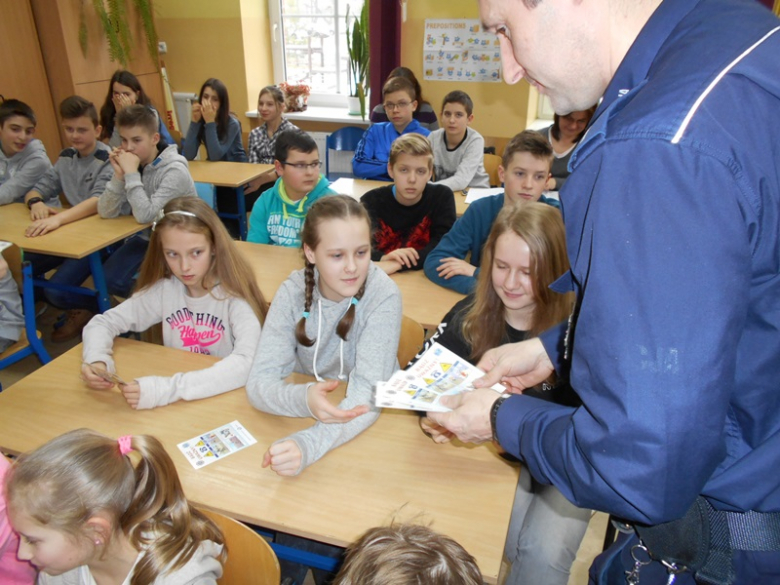 Spotkania policjantów z uczniami