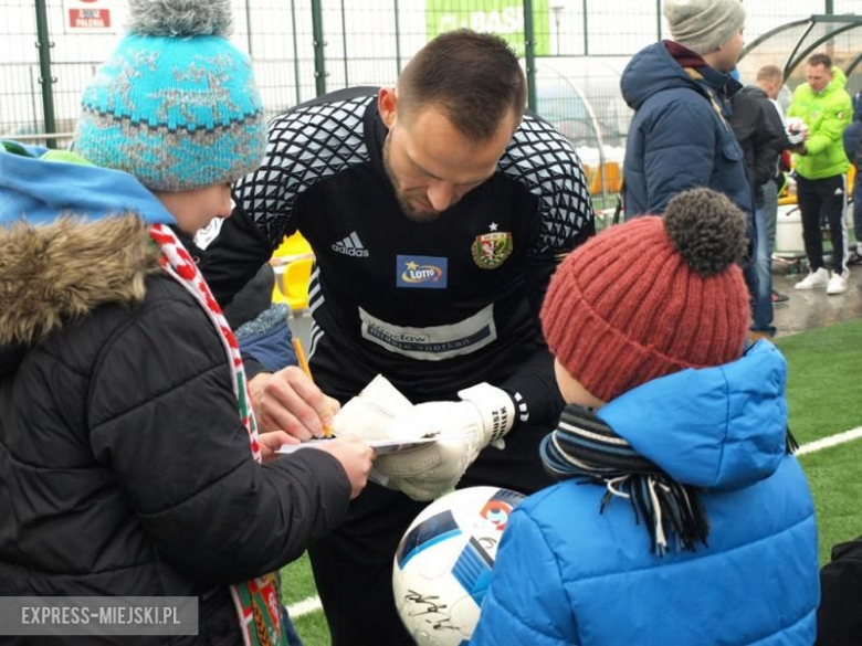 Mecz WKS Śląsk Wrocław w Środzie Ślaskiej