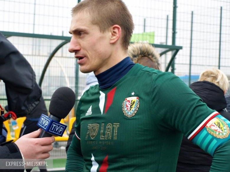 Mecz WKS Śląsk Wrocław w Środzie Ślaskiej