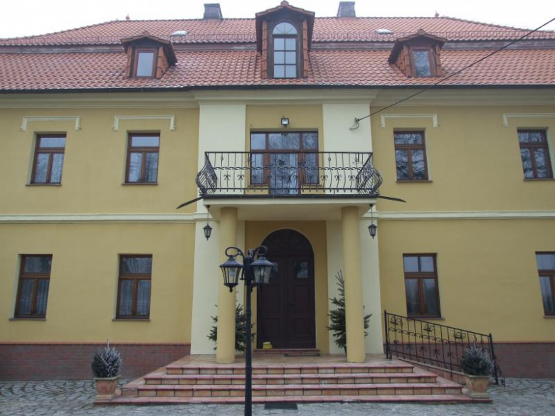 Widok środkowej części fasady