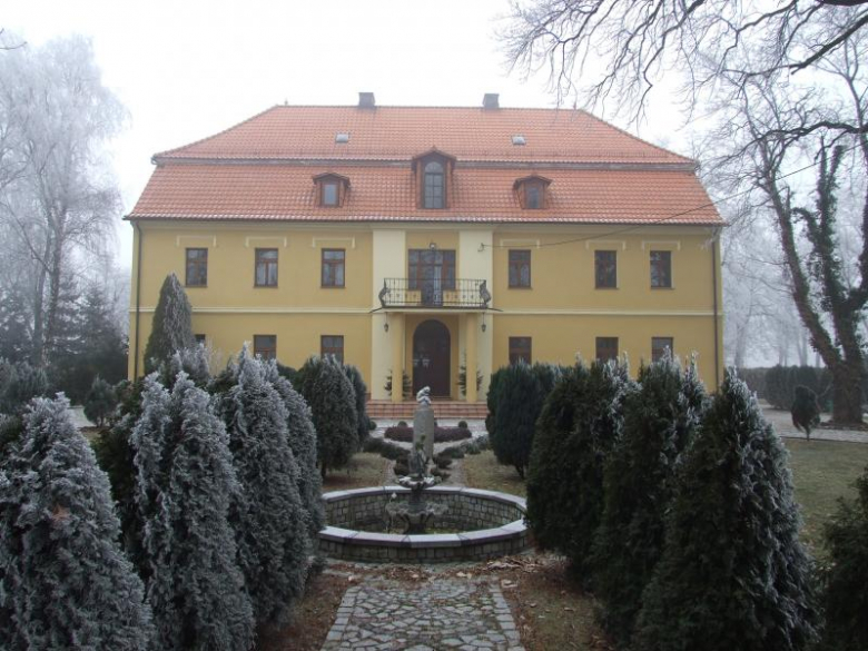 Widok pałacu od strony południowej 