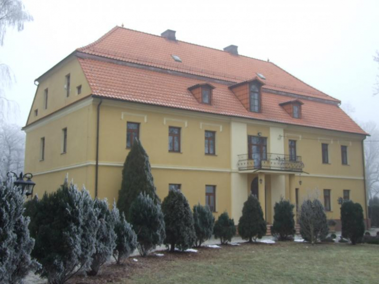 Widok pałacu od strony południowo-zachodniej 