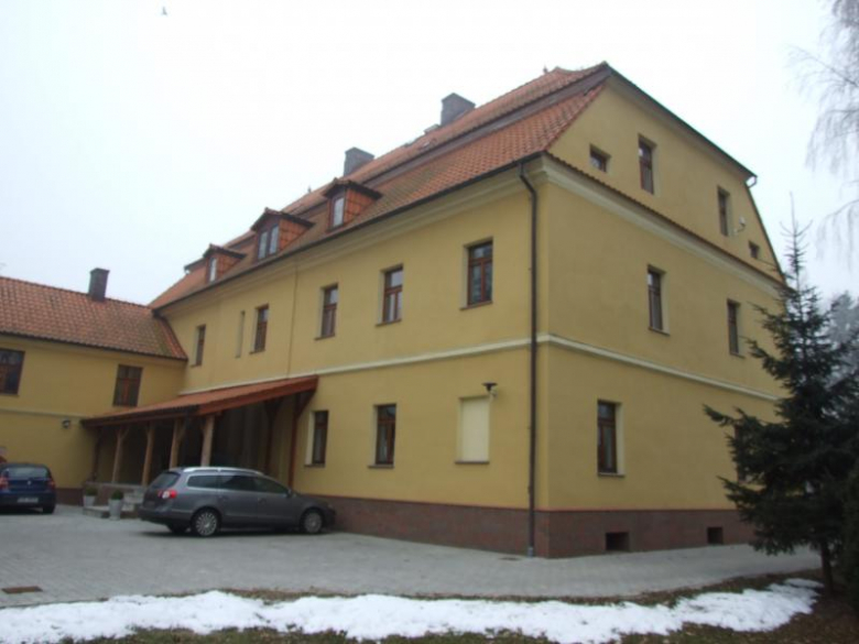 Widok pałacu od strony północno-zachodniej 